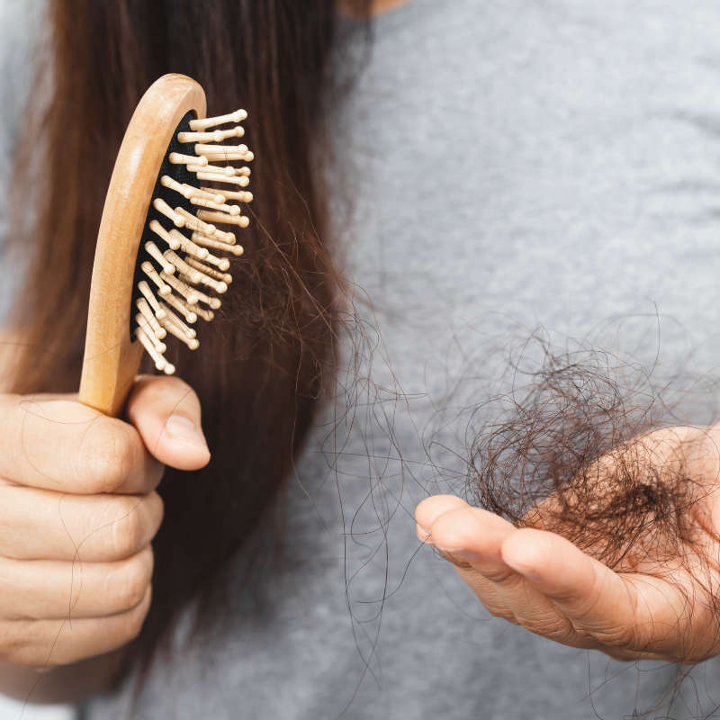 key nutrients for postpartum hair loss