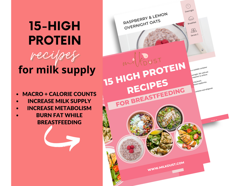 15 High-Protein Recipe Pack for Breastfeeding - eBook