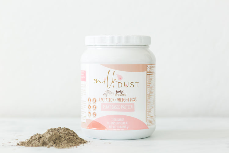 Milk Dust: Protein Powder For Milk Supply, Fudge Brownie