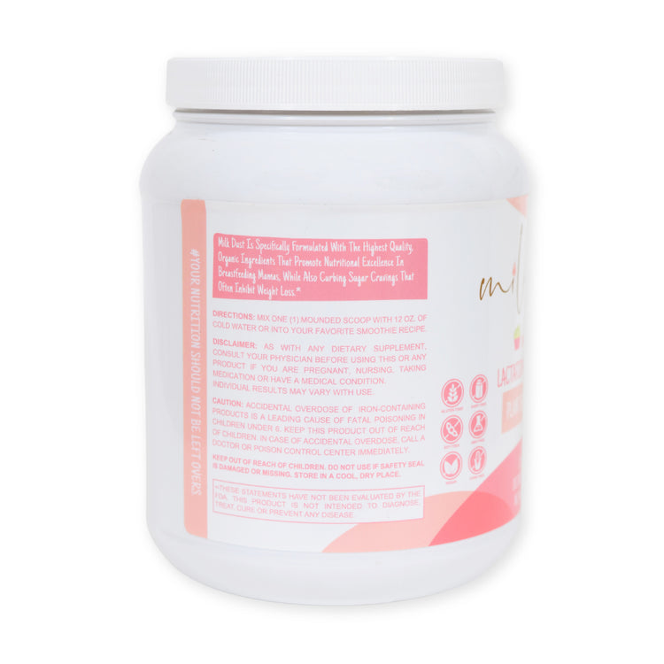 Milk Dust Breastfeeding Protein Powder For Milk Supply, Vanilla Flavor