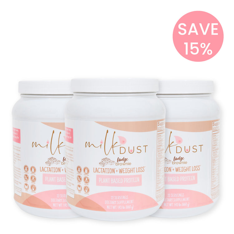Milk Dust: Protein Powder For Milk Supply, Fudge Brownie