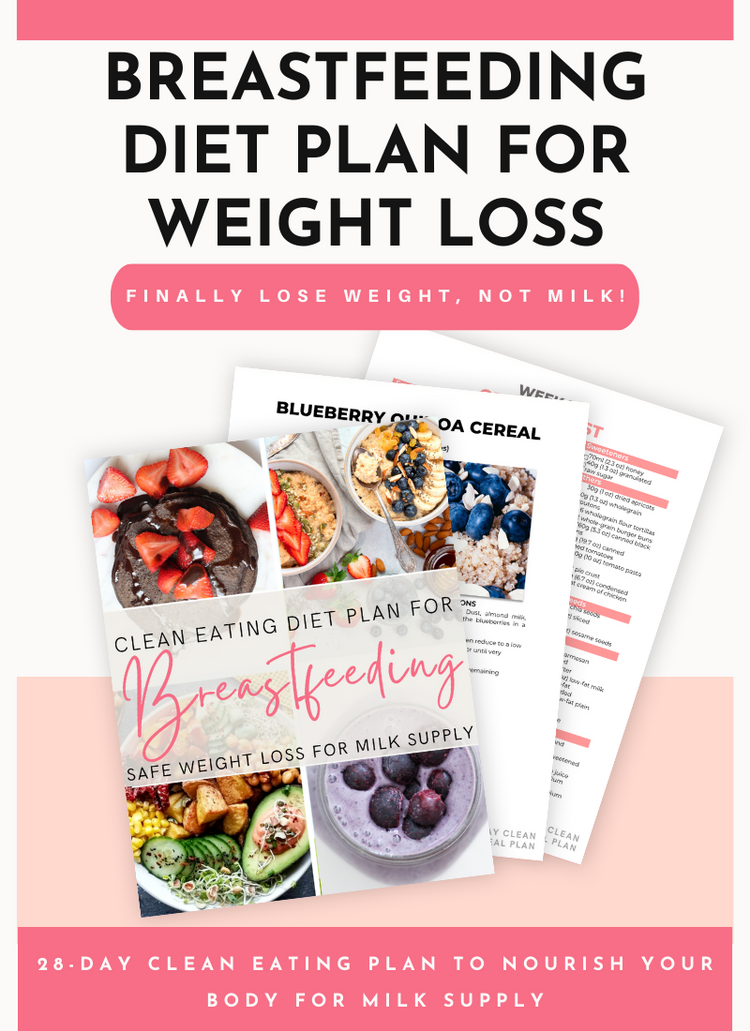 28-Day Breastfeeding Diet Plan for Weight Loss - eBook