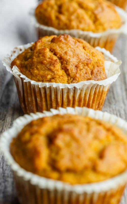 Pumpkin Protein Lactation Muffins