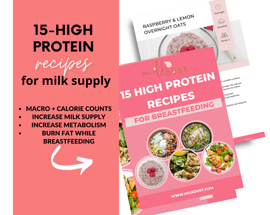 15 High-Protein Recipe Pack for Breastfeeding