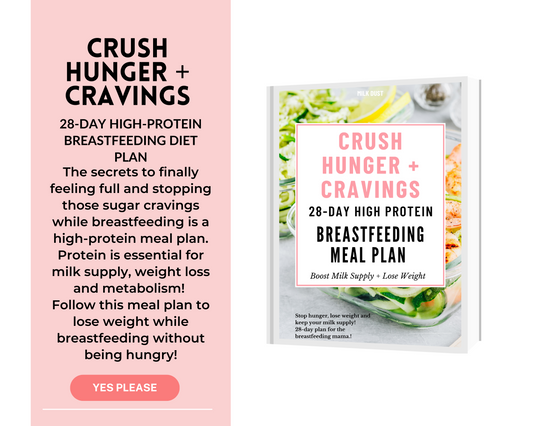 Crush Hunger + Cravings 28-Day High-Protein Breastfeeding Meal Plan