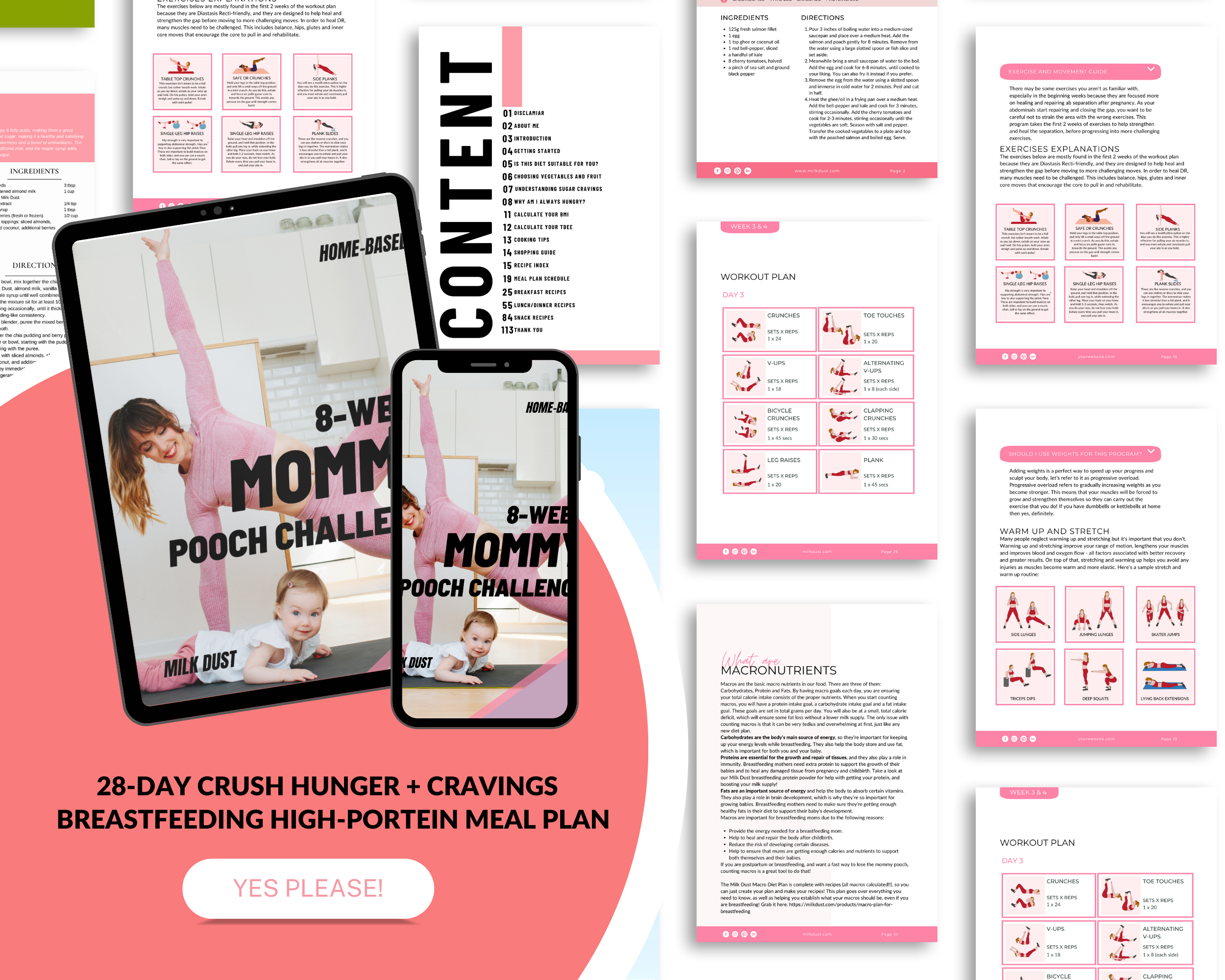 Breastfeeding Weight Loss + Fitness Pack