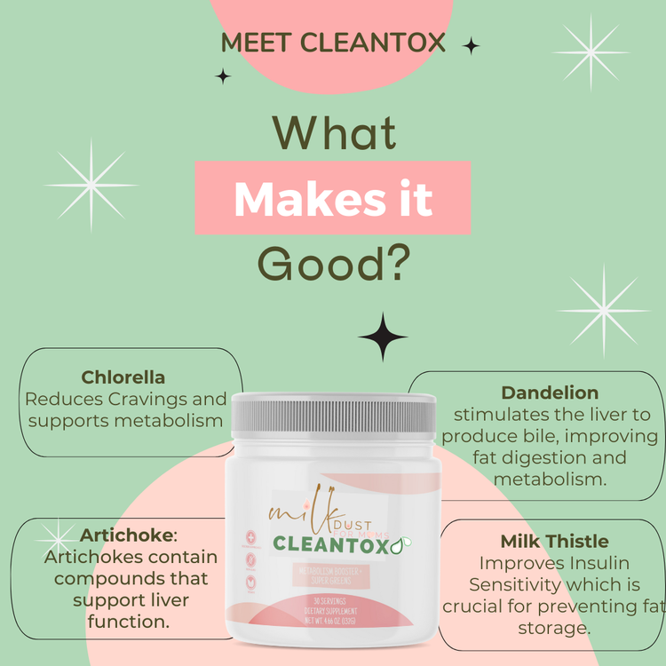 CLEANTOX Superfoods + Detox Drink PRESALE SHIPPING JAN 15th