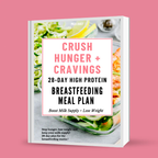 Crush Hunger + Cravings 28-Day High-Protein Breastfeeding Meal Plan