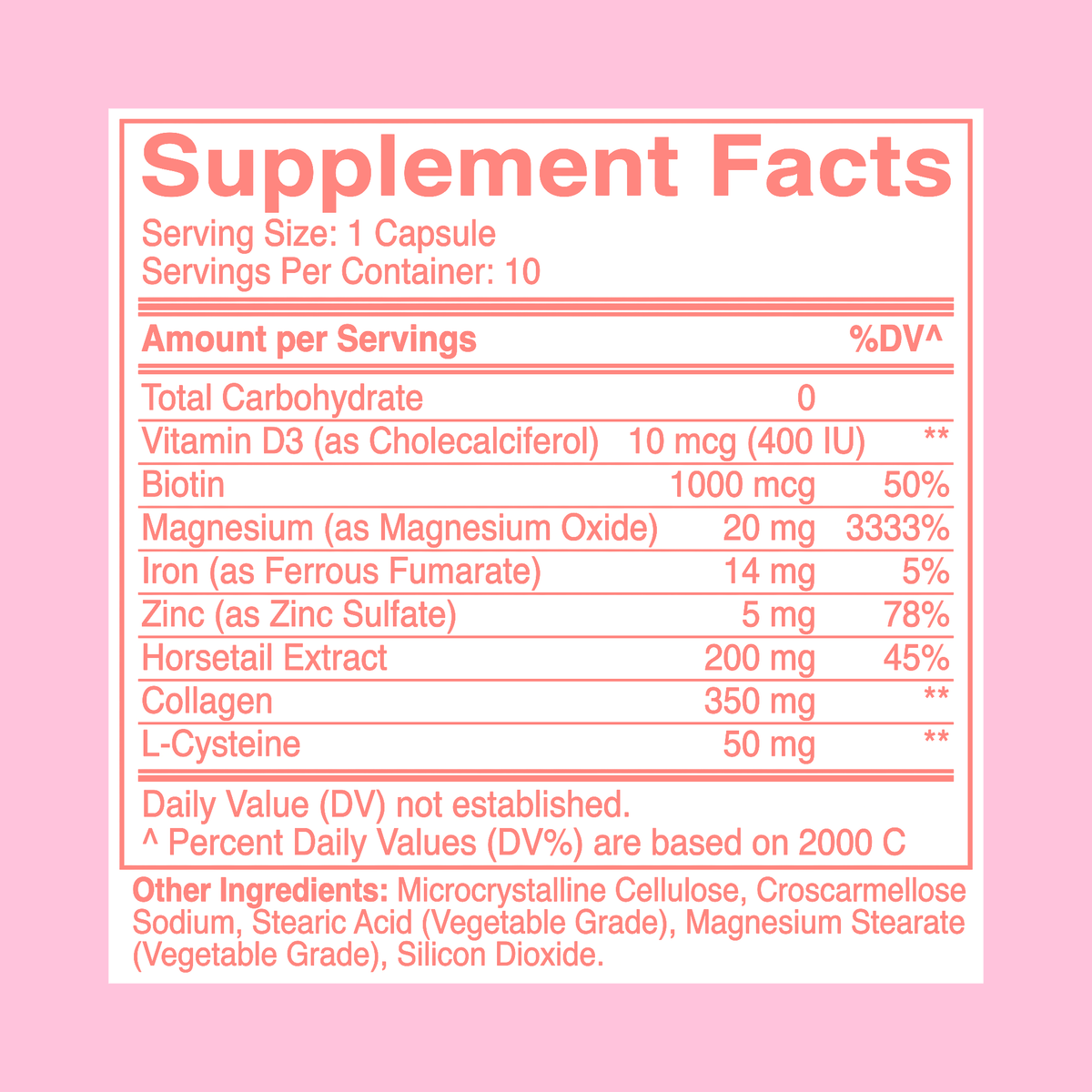 Mermaid Hair — Postpartum Hair Loss  Supplement | Milk Dust