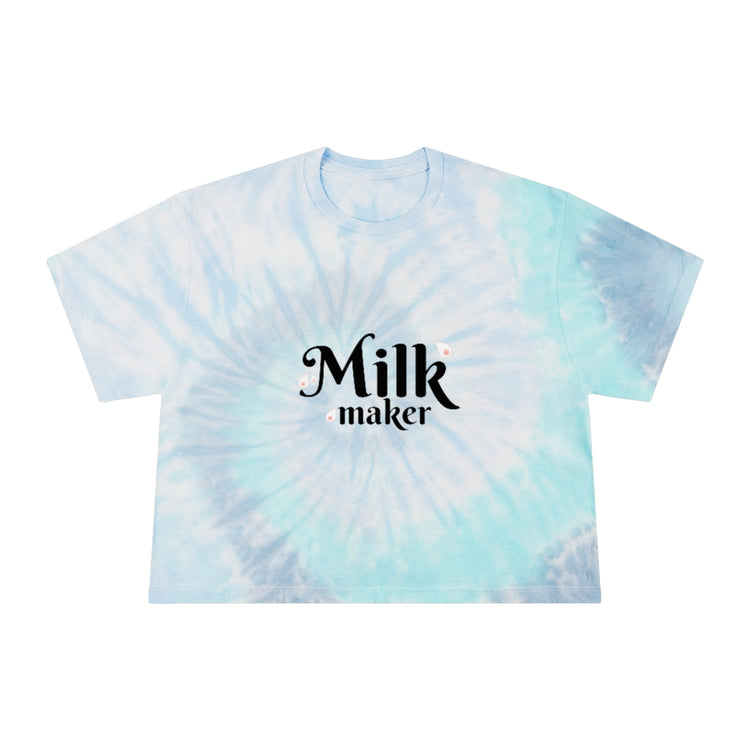 Milk Maker Tie-Dye Crop Tee